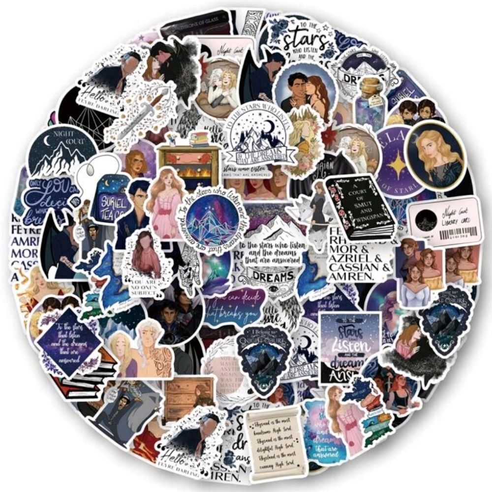 ACOTAR A Court of Thrones Velaris Stickers